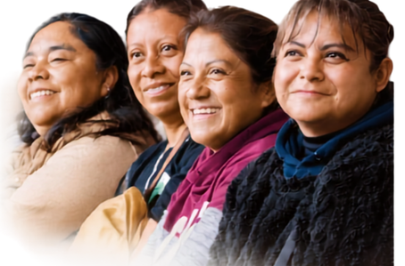 Mujeres de la comunidad de Iztapalapa